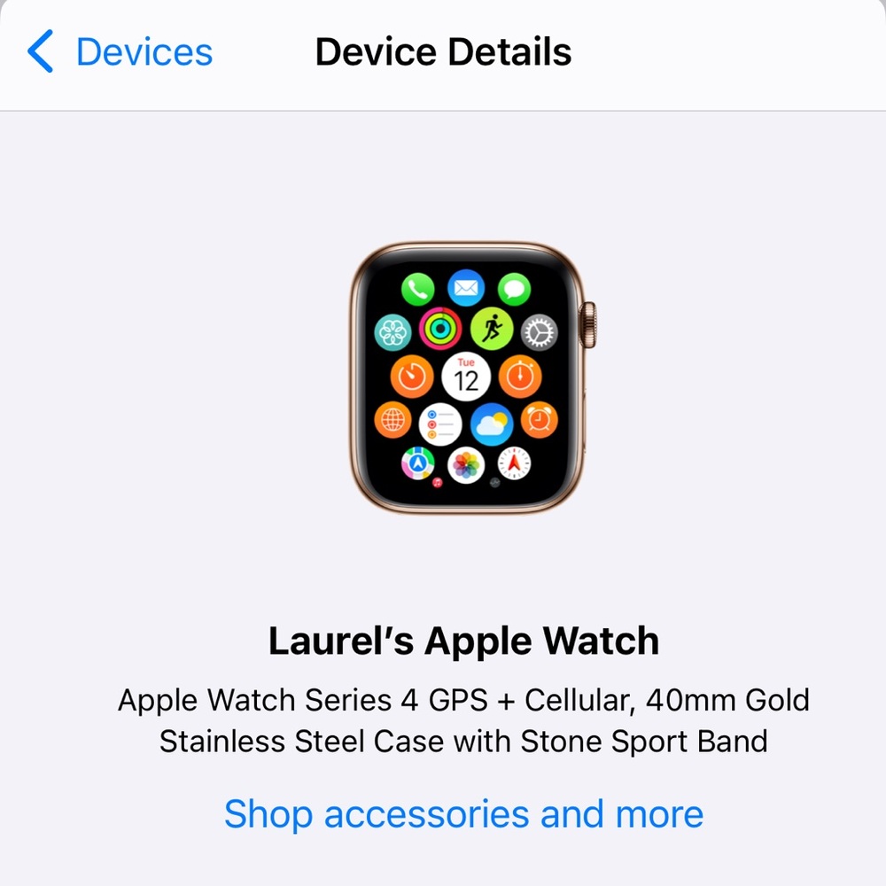 Apple Watch Series 4 Gold Titanium - Picture 5 of 5